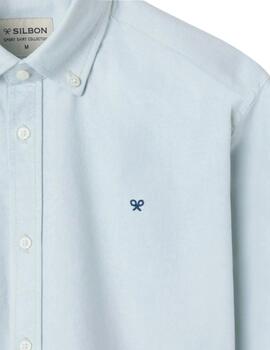 Silbon Camisa Sport Oxford Raqueta Verde