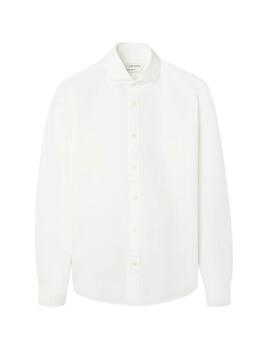 Silbon Camisa Sport Raqueta Estructura Blanco