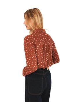 Indi & Cold Camisa Bea topos Terracota