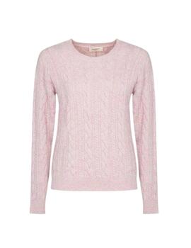 Markup Jersey trenzado Rosa