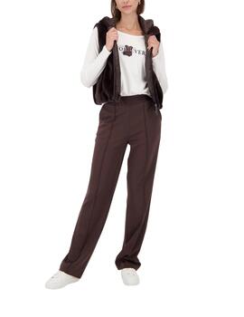 Monari Pantalón Marrón oscuro