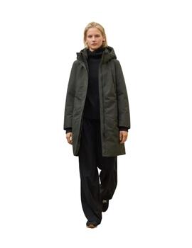 Ecoalf Abrigo Glamour Verde oscuro