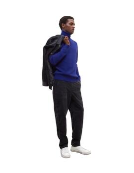 Ecoalf Jersey Punto Brun Azul tinta
