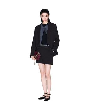 Armani Blazer Negra de un botón