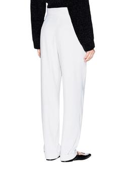 Armani Pantalones formales Blancos