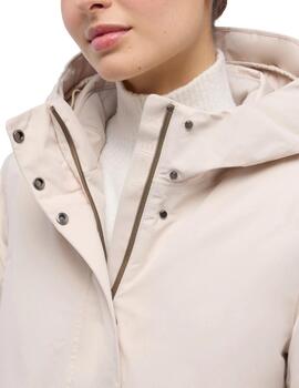Geox Cazadora Hoara abx Beige claro mujer