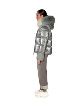 Dichi Abrigo Ivon Gris plata
