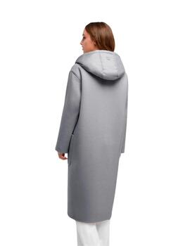 Geox Abrigo Largo Rawelle Gris mujer