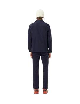 Lacoste Pantalón chino slim fit de algodón Marino