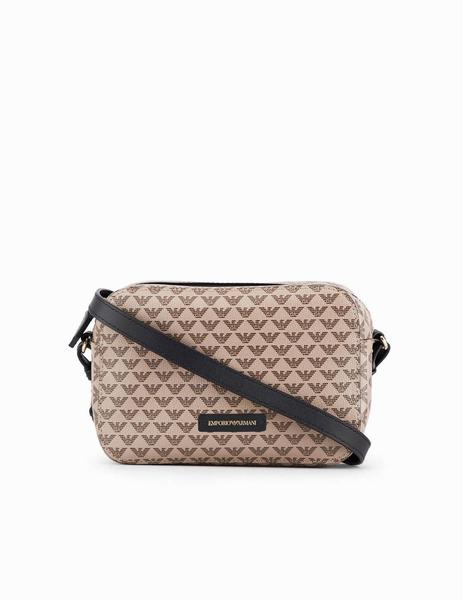 Bolso Emporio Bandolera Beige Mujer