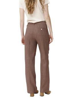 Oky Pantalón Twan Espiga Marrón
