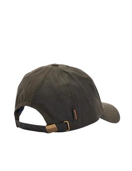 Barbour Gorra Sport Wax Olive