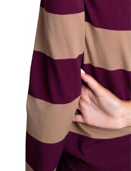 Pisonero Jersey Dona Granate camel