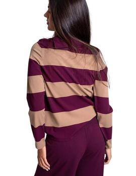 Pisonero Jersey Dona Granate camel