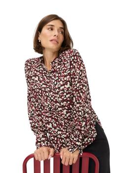 Brax Camisa Vic Granate estampada