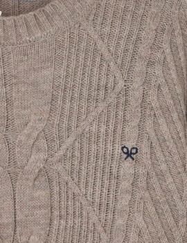 Silbon Jersey De Ochos Marrón Claro