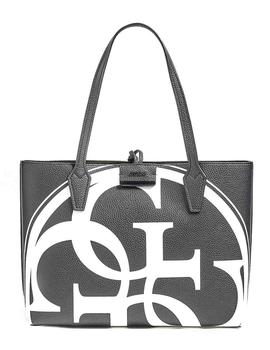 Bolso Guess Shopper Negro Para Mujer