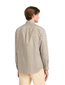 Harmont & Blaine Camisa perro salchicha Verde raya