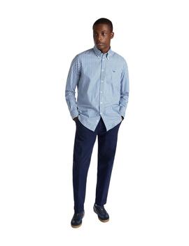 Harmont & Blaine Camisa perro salchicha Azul rayas