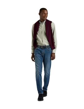 Harmont & Blaine Camisa perro salchicha Verde raya