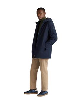 Harmont & Blaine Parka Azul marino perro salchicha