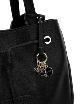 Guess Bolso Tote Calebra Negro