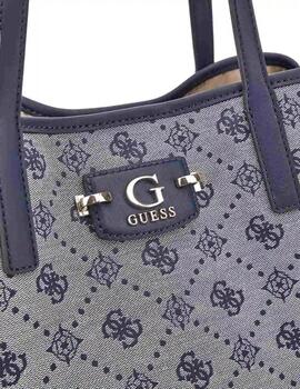 Guess Bolso Tote Neda Azul marino