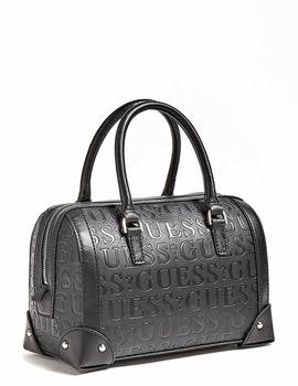 Bolso Guess Negro Relieve Para Mujer
