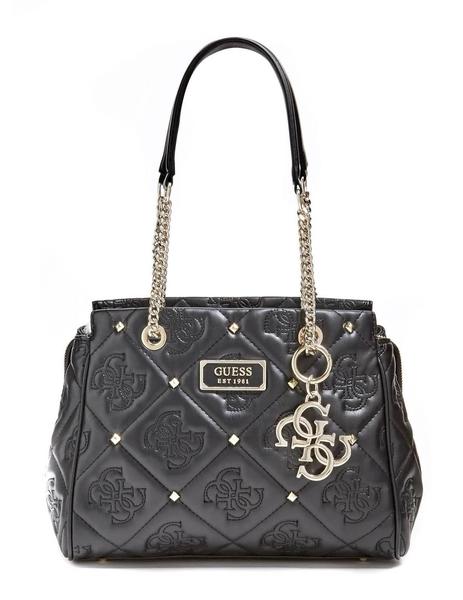 Bolso Guess Tachuelas Negro Para Mujer