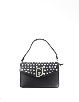 Bolso Liu Jo Negro Con Tachuelas Para Mujer