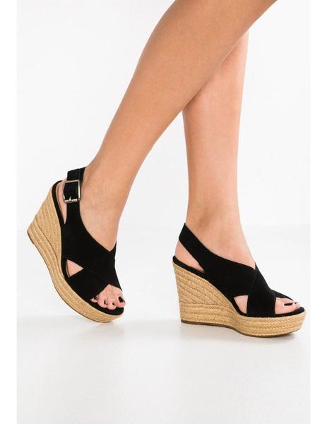 A fondo Definitivo corte largo Sandalia UGG Harlow Negro Para Mujer