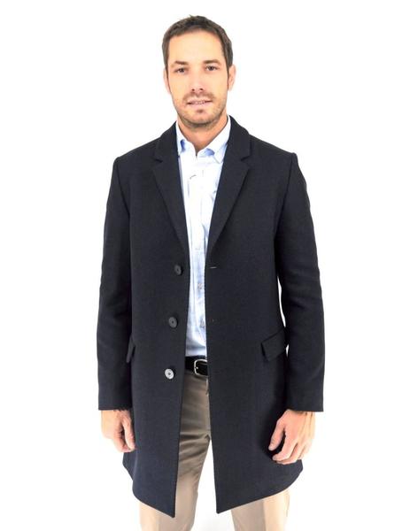 Abrigo Boss Azul Marino Para Hombre