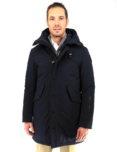 Parka blauer hombre clearance
