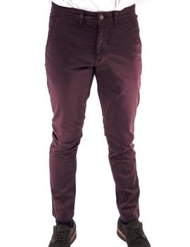 Pantalón Pepe Jeans Color Vino Para Hombre