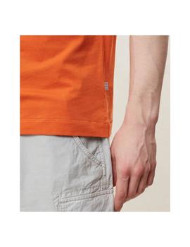 Camiseta Napapijri de manga corta Sevora Naranja Para Hombre