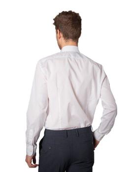 Camisa Etiem de Vestir Slim Fit Blanca Para Hombre