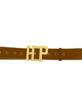 Cinturón Highly Preppy Hebilla HP Camel Para Mujer