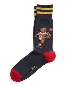 tormenta Digital transmisión Calcetines Ralph Lauren con Polo Bear de Rugby Para Homb