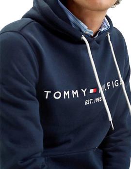 Sudadera Tommy Hilfiger Con Capucha y Logo Para Hombre