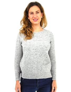 Jersey Bluton Color Gris Para Mujer