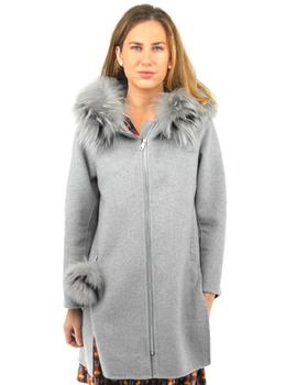 Chaquetón Goes Gris Para Mujer