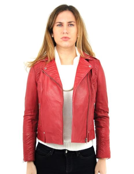 Cazadora Naf Rojo Para Mujer