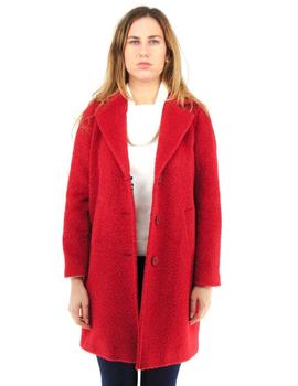 Chaquetón FashionClásico  Rojo Para Mujer