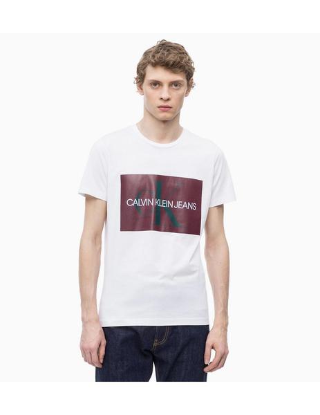 camiseta calvin klein blanca