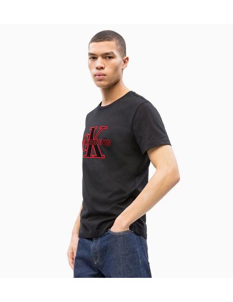 Camiseta calvin klein top hombre negra