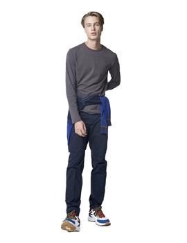 Pantalones Gas Azules chinos de hombre elastizados