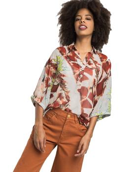 Blusa Alba Conde Teja Estampada Para Mujer