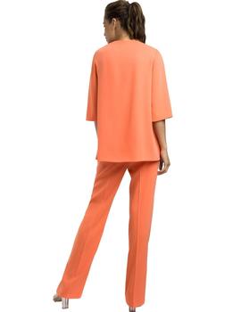 Pantalon Alba Conde Naranja Para Mujer