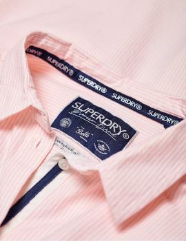 Camisa Superdry a rayas Oxford Para Mujer