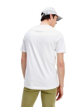 Camiseta Tommy Hilfiger Amplia Blanco Para Hombre